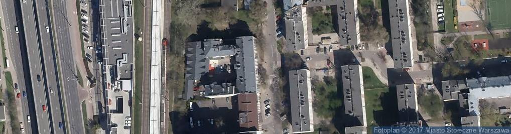 Zdjęcie satelitarne Ośrodek Pomocy Społecznej Dzielnicy Wola