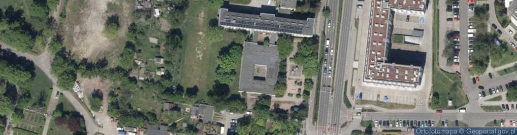 Zdjęcie satelitarne pogotowie Opiekuńcze