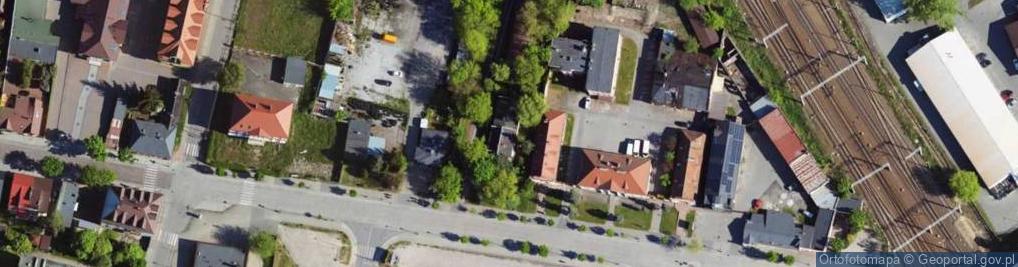 Zdjęcie satelitarne Środowiskowy Dom Samopomocy