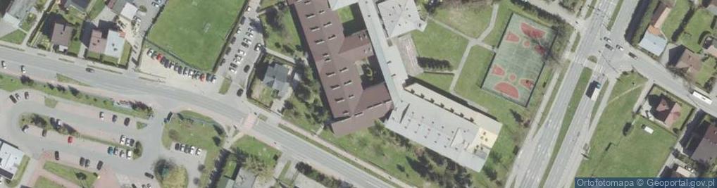 Zdjęcie satelitarne Międzyszkolny Ośrodek Gimnastyki Korekcyjnej