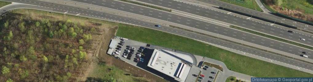 Zdjęcie satelitarne Porsche Centrum Katowice