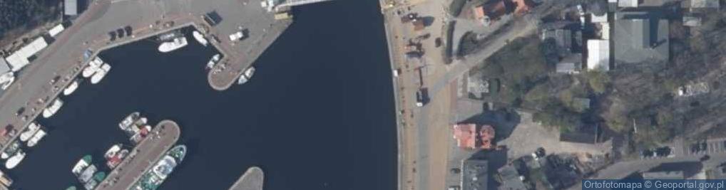 Zdjęcie satelitarne Port Ustka