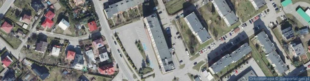Zdjęcie satelitarne Powiatowe Centrum Pomocy Rodzinie