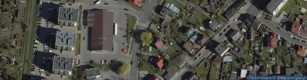 Zdjęcie satelitarne Powiatowe Centrum Pomocy Rodzinie