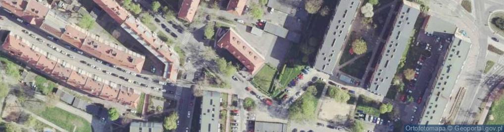 Zdjęcie satelitarne Powiatowe Centrum Pomocy Rodzinie