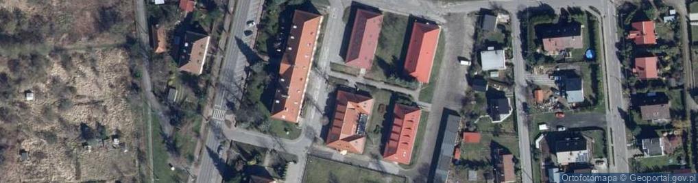Zdjęcie satelitarne Powiatowe Centrum Pomocy Rodzinie