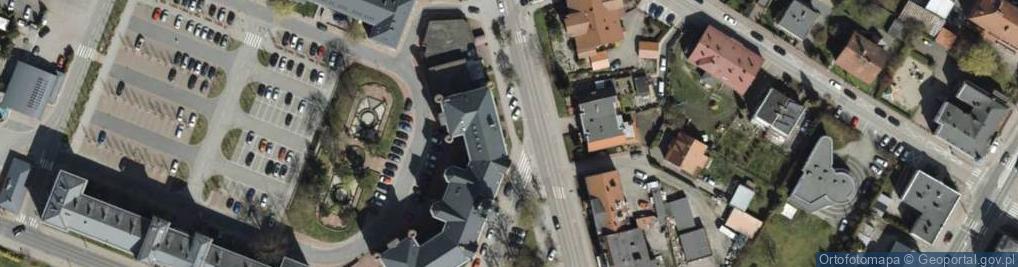 Zdjęcie satelitarne Powiatowe Centrum Pomocy Rodzinie