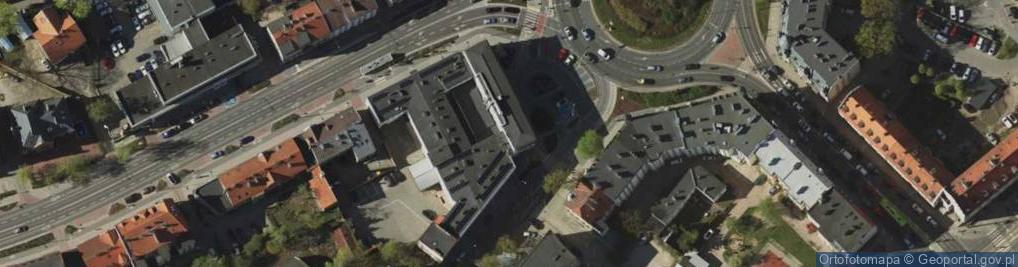 Zdjęcie satelitarne Powiatowe Centrum Pomocy Rodzinie