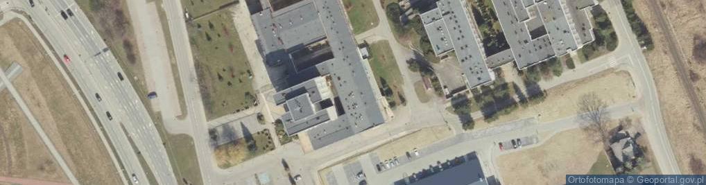 Zdjęcie satelitarne Powiatowe Centrum Pomocy Rodzinie