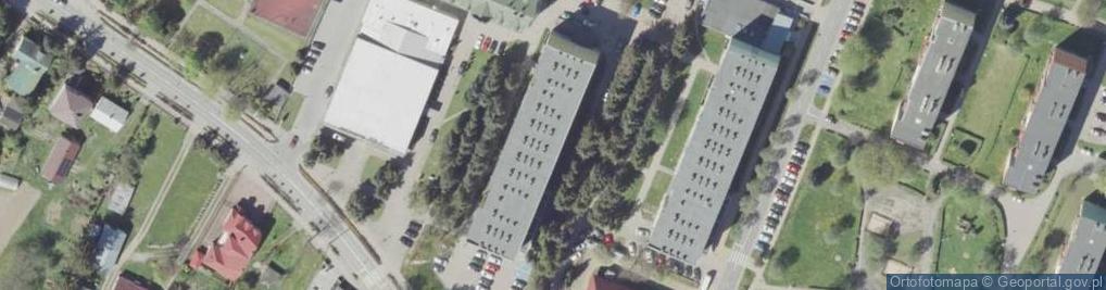 Zdjęcie satelitarne Powiatowe Centrum Pomocy Rodzinie