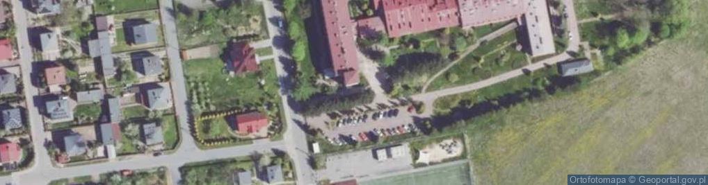 Zdjęcie satelitarne Powiatowe Centrum Pomocy Rodzinie