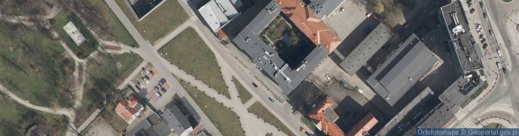 Zdjęcie satelitarne Prokuratura Okręgowa w Gliwicach