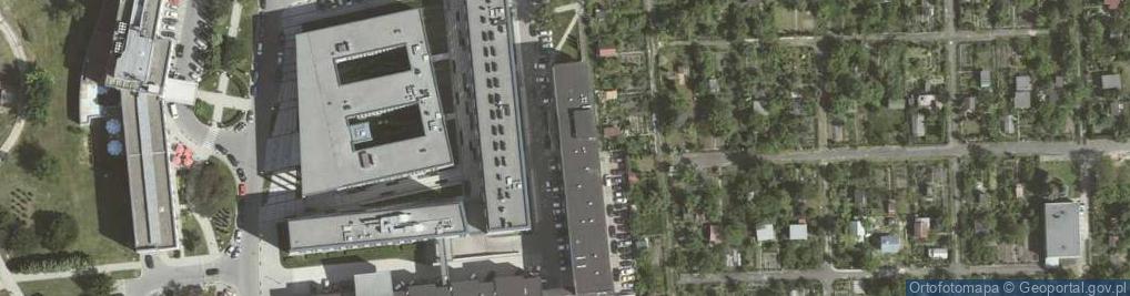 Zdjęcie satelitarne Prokuratura Okręgowa w Krakowie