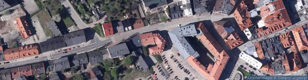 Zdjęcie satelitarne Prokuratura Rejonowa Bielsko-Biała Południe
