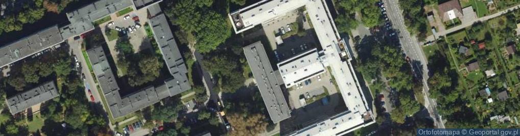 Zdjęcie satelitarne Prokuratura Rejonowa Kraków Nowa Huta