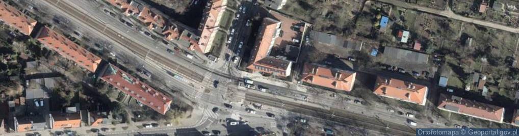 Zdjęcie satelitarne Prokuratura Rejonowa Szczecin – Niebuszewo