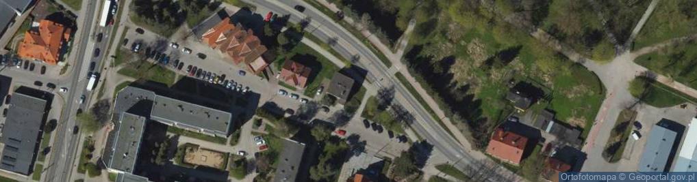 Zdjęcie satelitarne Prokuratura Rejonowa w Bartoszycach