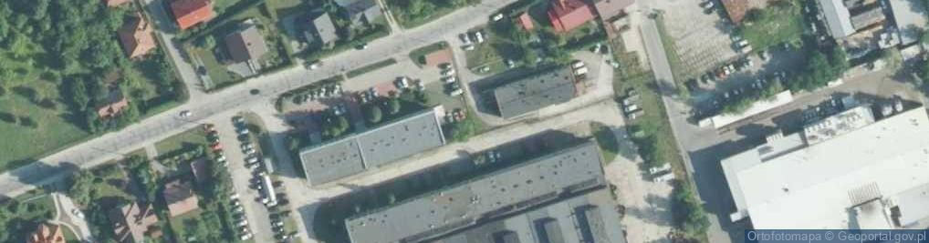 Zdjęcie satelitarne Prokuratura Rejonowa w Brzesku