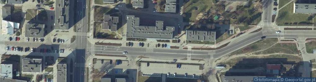 Zdjęcie satelitarne Prokuratura Rejonowa w Ciechanowie