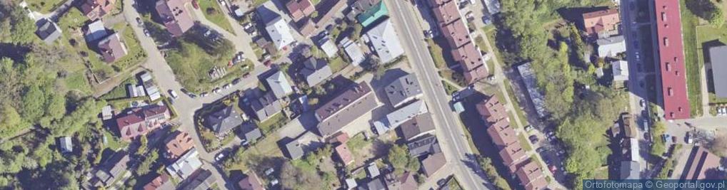 Zdjęcie satelitarne Prokuratura Rejonowa w Lesku