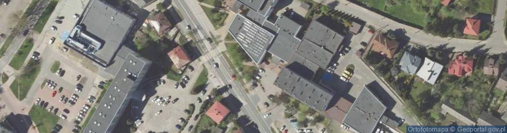 Zdjęcie satelitarne Prokuratura Rejonowa w Łomży