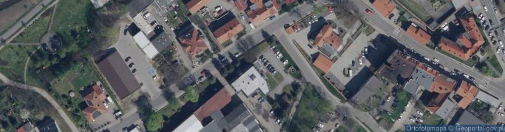 Zdjęcie satelitarne Prokuratura Rejonowa w Lubanie