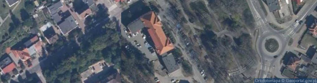 Zdjęcie satelitarne Prokuratura Rejonowa w Miastku