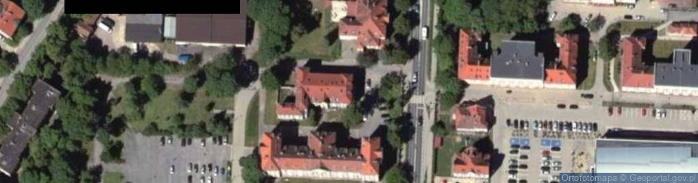 Zdjęcie satelitarne Prokuratura Rejonowa w Mrągowie
