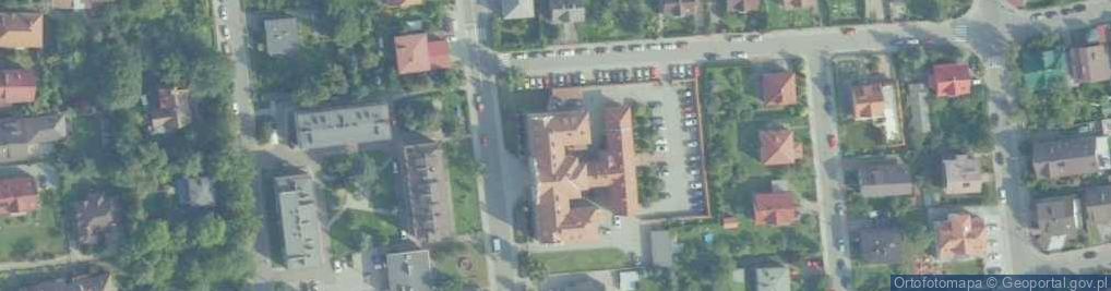 Zdjęcie satelitarne Prokuratura Rejonowa w Myślenicach