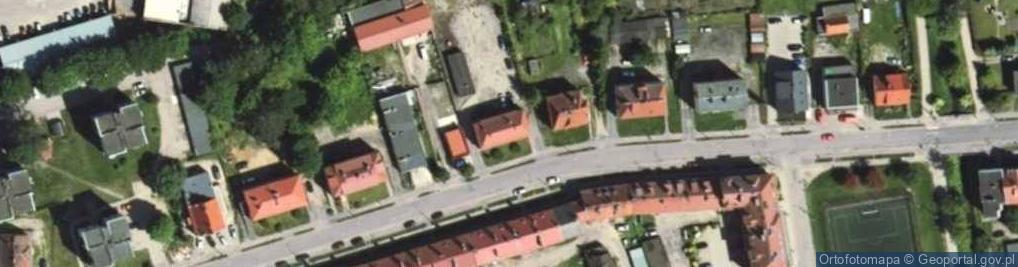 Zdjęcie satelitarne Prokuratura Rejonowa w Nidzicy