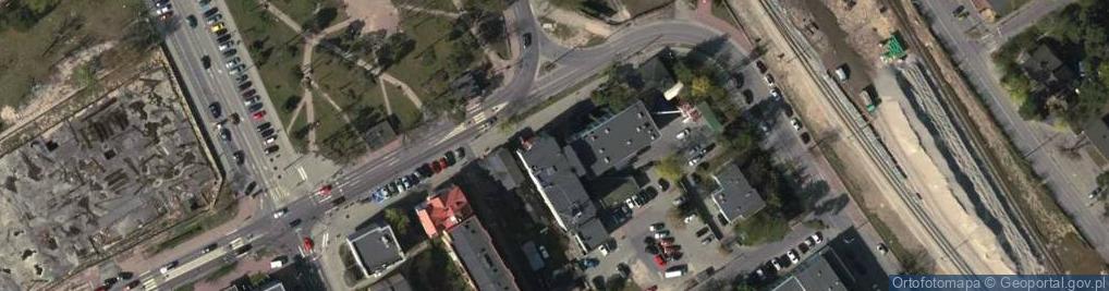 Zdjęcie satelitarne Prokuratura Rejonowa w Otwocku