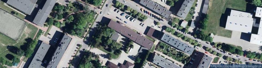 Zdjęcie satelitarne Prokuratura Rejonowa w Rykach
