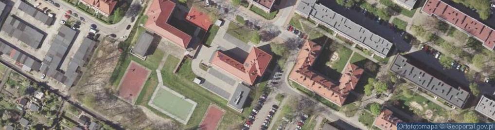 Zdjęcie satelitarne Prokuratura Rejonowa w Tychach
