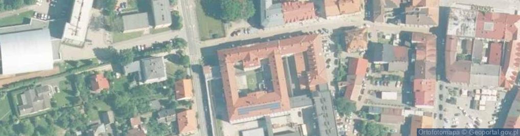 Zdjęcie satelitarne Prokuratura Rejonowa w Wadowicach