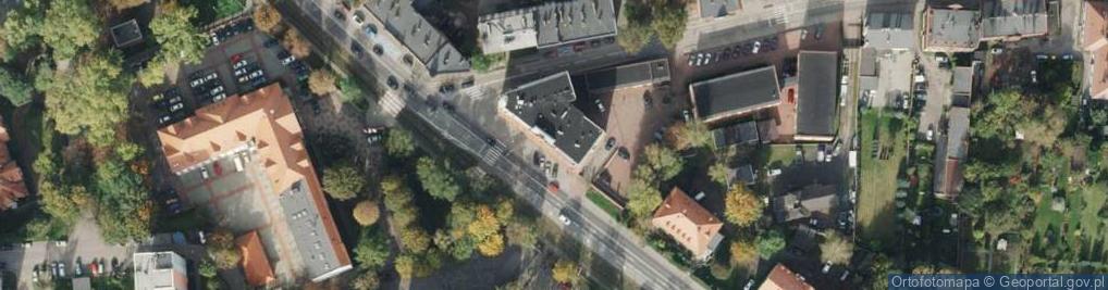 Zdjęcie satelitarne Prokuratura Rejonowa w Zabrzu