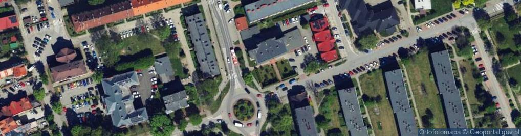 Zdjęcie satelitarne Prokuratura Rejonowa w Żywcu