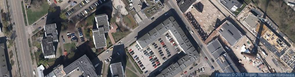 Zdjęcie satelitarne Prokuratura Rejonowa Warszawa Praga Południe