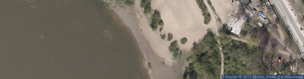 Zdjęcie satelitarne pieszo-rowerowy