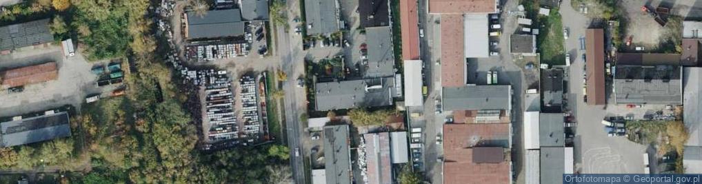Zdjęcie satelitarne Centrum Medyczne św. Łukasza