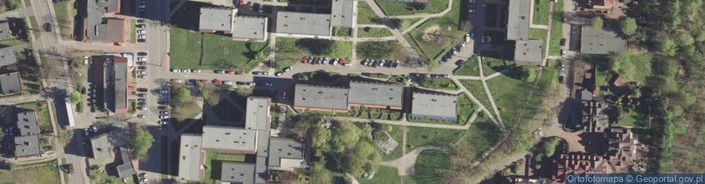 Zdjęcie satelitarne Prywatne centrum medyczne, NZOZ Śląskie Centrum Rehabilitacji i