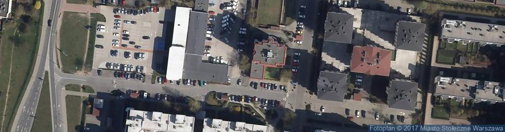 Zdjęcie satelitarne TS Klinika