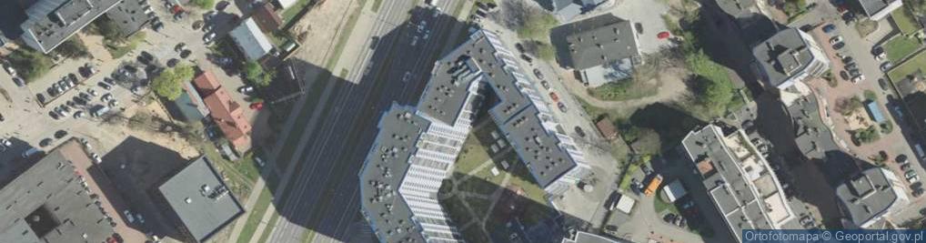 Zdjęcie satelitarne Évolution Studio Fryzjerskie