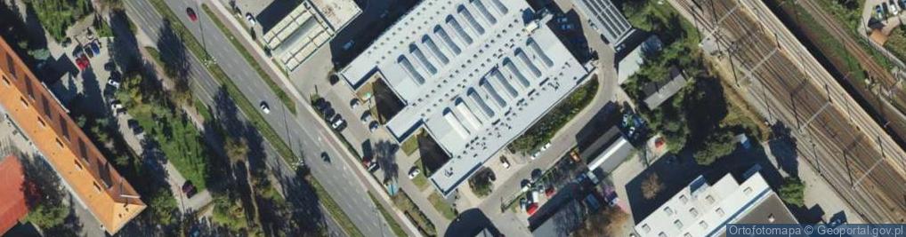 Zdjęcie satelitarne 1.Alkis Tadeusz Zarębski 2.Fit Office Tadeusz Zarębski