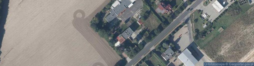 Zdjęcie satelitarne 1.Barbara Napierała Firma Handlowa2.J.B.Barbara i Józef Napierała
