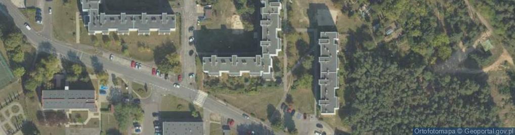 Zdjęcie satelitarne 1.Biuro-Serwis Monika Bielińska 2.Pośrednictwo Infinitis Monika Bielińska 3.Gremo Monika Bielińska