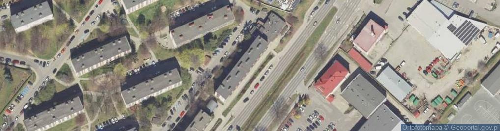 Zdjęcie satelitarne 1.Centrum Copy Jarosław Tylkowski 2.Centrum Kopii Jarosław Tylko