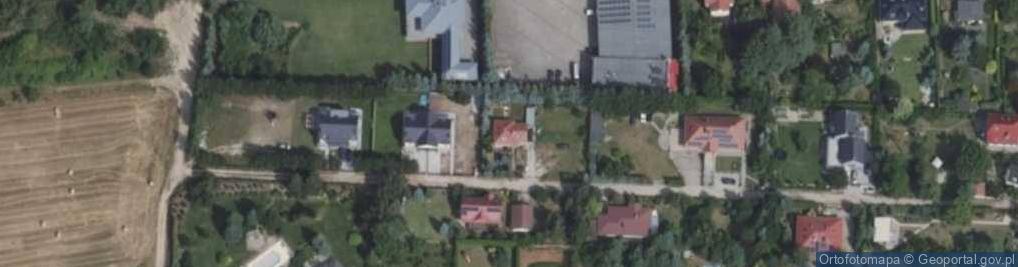 Zdjęcie satelitarne 1.Centrum Florystyki Izabela Rachwalak2.Kowalczyk i Rachwalak