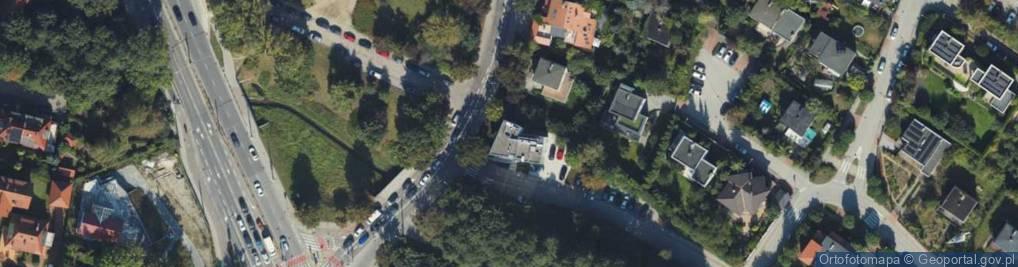 Zdjęcie satelitarne 1 Centrum Stomatologiczno Implantologiczne Medicodent 2 Indywidualna Praktyka Lekarska 3 Usługi Budowlane