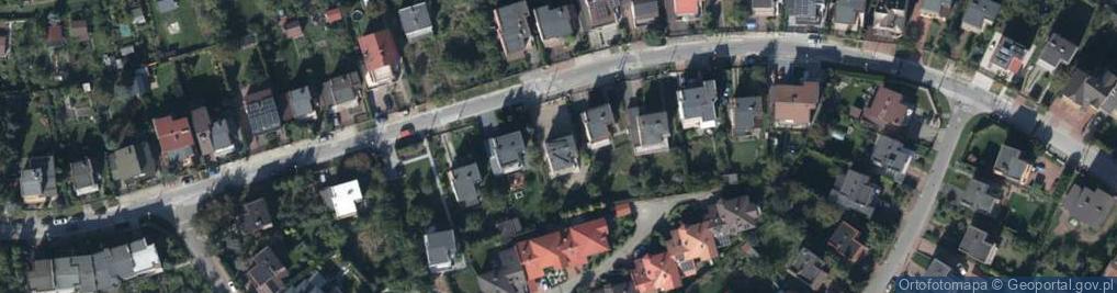 Zdjęcie satelitarne 1.Dorota Holc Medico 2.Dorota Holc Wspólnik Spółki Cywilnej Arkadia