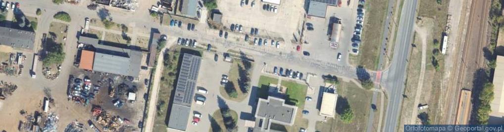 Zdjęcie satelitarne 1) FDS "Korycki" Zbigniew Korycki 2) ZPC "Wisła" Zbigniew Korycki